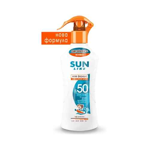 Слънцезащитно мляко Sun Like SPF 50, 200 мл.