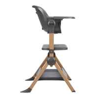 Бебешка мини кошара + Столче за хранене 2в1 Kikka Boo Sleat Me, Grey-uintd.jpeg