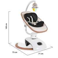 Бебешка електрическа люлка Cangaroo Triumph, бежова-uowAR.jpeg