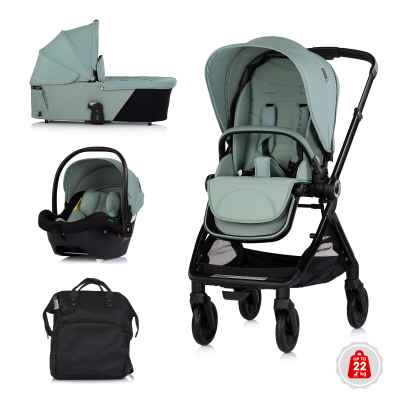 Комбинирана бебешка количка 3в1 Chipolino Елит NextG, матча