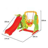Пързалка с люлка Pilsan Слонче, червен-v1ur1.jpg