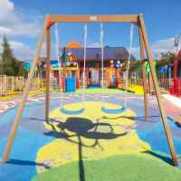 Детска дървена люлка Ginger Home, двойна 225x200x201 см-vACdZ.jpeg