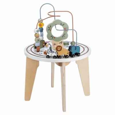 Масичка за игра дървена Freeon Free2Play, Обла