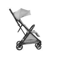 Лятна бебешка количка с автоматично сгъване Kikka Boo Lauren, Light Grey-vHdkp.jpeg