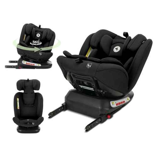 Столче за кола Lorelli Capella Isofix 360, Black