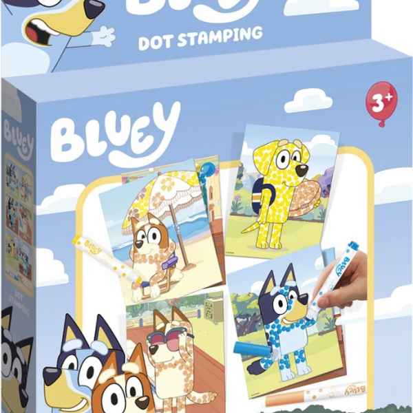 Творчески комплект Totum, Щамповане с точки, Bluey-vPjxF.jpeg
