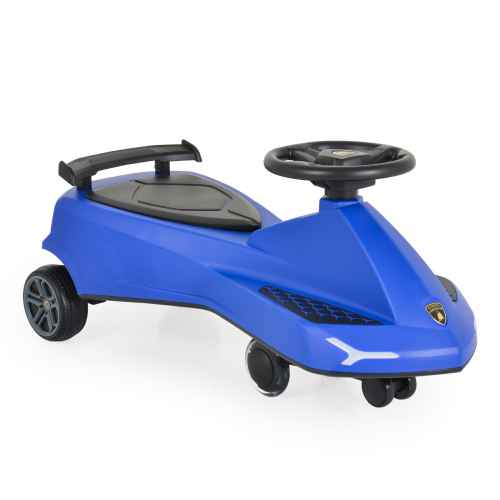 Количка за яздене Lamborghini Swing Car, синя