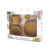 Силиконов сет за хранене 4 части Lorelli Natural, YELLOW-vb8V3.jpeg