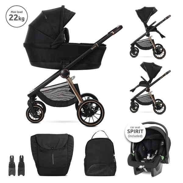 Комбинирана бебешка количка 3в1 Lorelli Bianca, Black-voC2d.jpeg