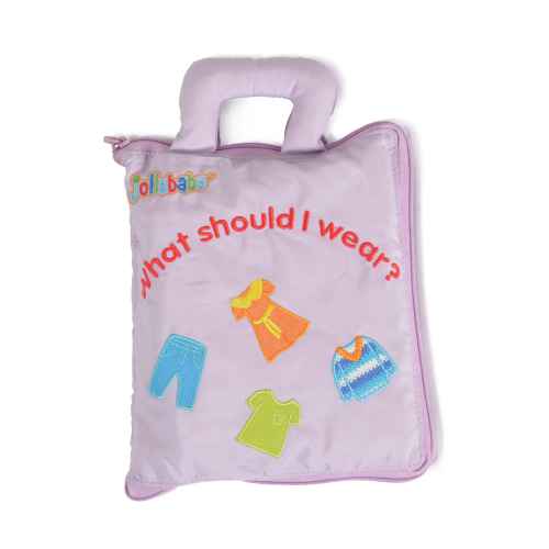 Мека книжка-чанта Jollybaby What should I wear