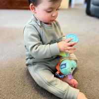 Плюшена висяща играчка Playgro, Динозавър Дени-vsDGp.jpeg