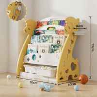 Детска комбинирана етажерка за книги и играчки Feelkids, Кафява Алпака-vtzGY.jpeg