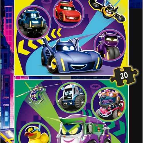 Пъзел Educa, Батман, 2в1, 20 части