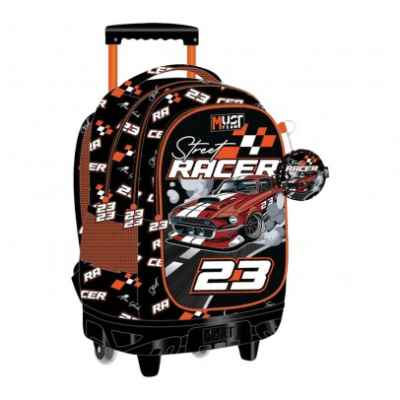 Детска раница тролей Must, Street Racer