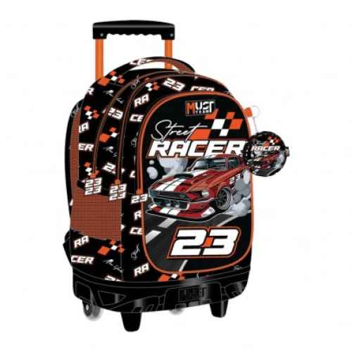 Детска раница тролей Must, Street Racer