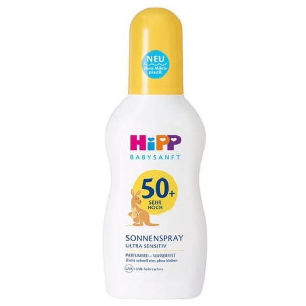 Бебешки слънцезащитен спрей Hipp SPF50, 150 мл-w7XP1.png