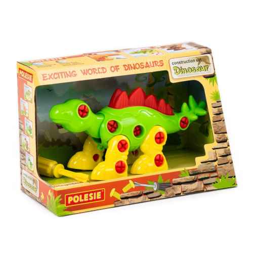 Конструктор Polesie Toys динозавър, Стегозавър