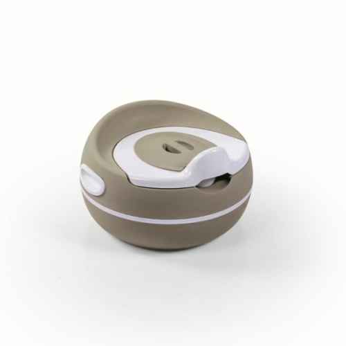 Бебешко гърне Dolu Premium, с капак, Stone grey