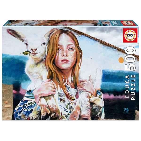 Пъзел Educa, Овчарката, Лили Брик, 500 части-wKyVj.jpeg