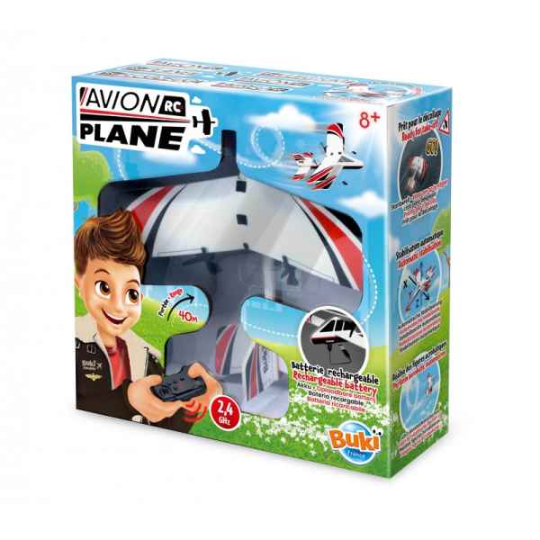 Интерактивна играчка Buki France, Радиоуправляем самолет-wLXrW.jpeg
