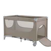 Бебешка кошара на две нива Kikka Boo Nighty Night, Beige 2026-wTSgh.jpeg