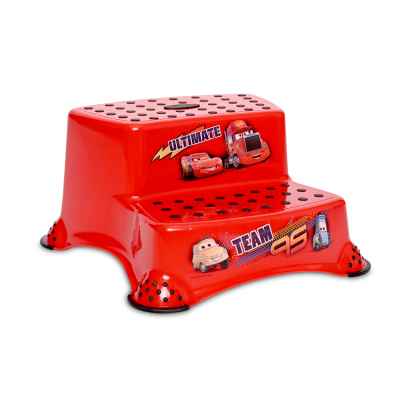 Двойно стъпало за баня Lorelli КОЛА, червено