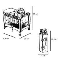 Бебешка кошара на 2 нива Graco Contour Electra, Up & Away-wjKcZ.jpeg