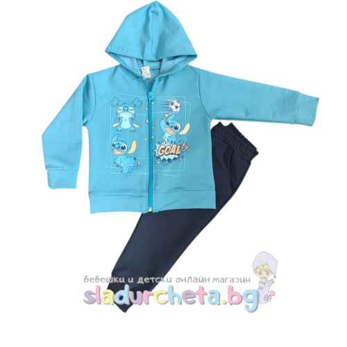 Комплект от 2 части Светли - суитшърт и долнище