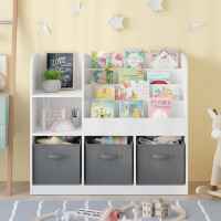 Дървен органайзер Ginger Home, бял-wpouc.jpeg