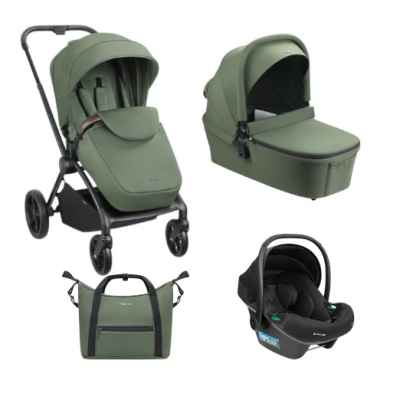 Комбинирана бебешка количка 3в1 Kikka Boo Kara, Army Green