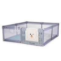 Бебешка кошара за игра с врата Chipolino Amico 180/200 см, сива-wurp0.jpeg