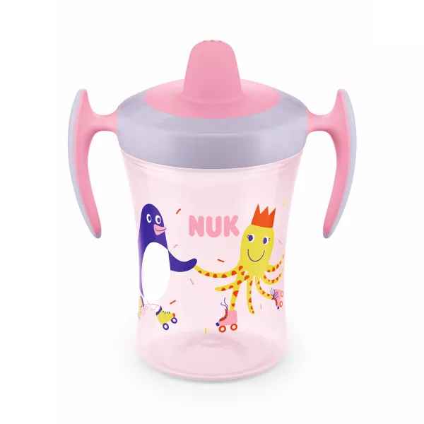 Чаша NUK Evolution Trainer Cup, 230мл, 6+м, розова-wyGGX.jpeg