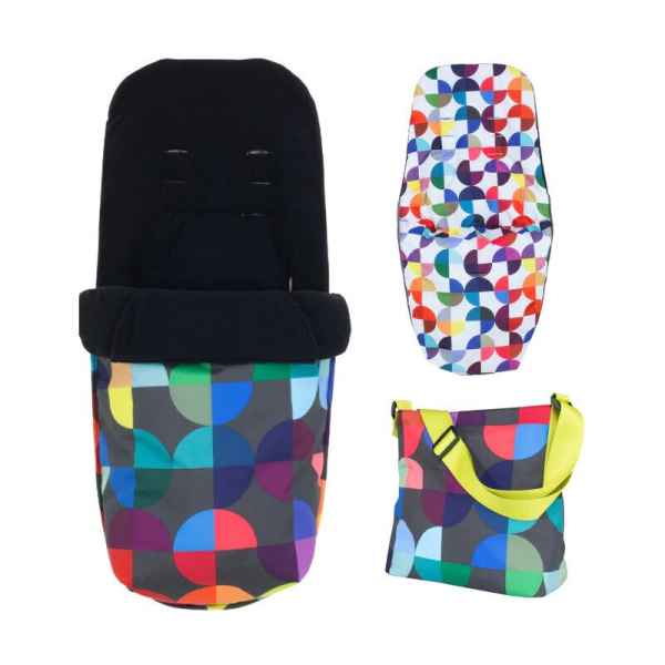 Комплект чувалче за крака и чанта Cosatto, KALEIDOSCOPE-x6ZLl.jpg