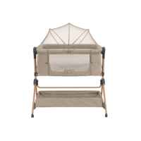 Бебешка мини кошара + Столче за хранене 2в1 Kikka Boo Sleat Me, Beige-xI7us.jpeg