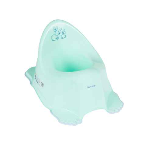 Бебешко анатомично музикално гърне Chipolino Зайчета, Минт