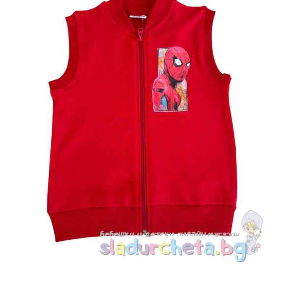 Детски елек Светли, червен-xQ4jM.jpeg