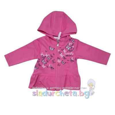 Бебешки суитшърт Sunny Kids, циклама