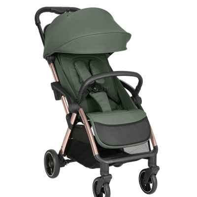 Лятна бебешка количка с автоматично сгъване Kikka Boo Eden, Army Green 2026