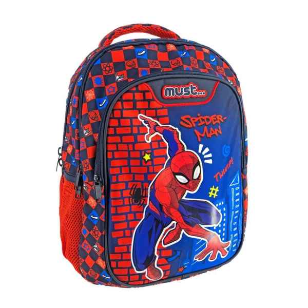 Детска раница с 3 ципа Must Spiderman, Thwip-xY6Dr.jpeg