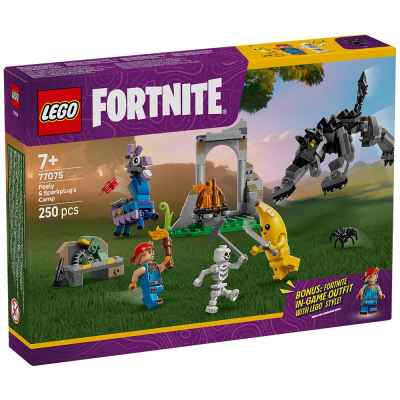 Конструктор LEGO Fortnite, Лагерът на Peely и Sparkplug
