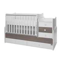 Бебешко легло Lorelli MAXI PLUS NEW 70/160, БЯЛО/КАФЕ-3BOX-xeoZs.jpeg