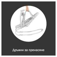 Бебешки шезлонг Hauck Bouncer Deluxe, Nordic grey-xkLVg.jpg