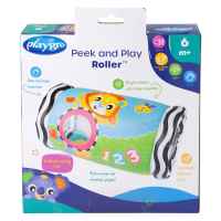 Надуваема играчка Валяк с цветни топки Playgro Pick and Play Roller, 6м+-xmgt4.jpeg