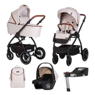 Комбинирана бебешка количка 4в1 Chipolino Престиж, Бишкота