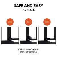 Предпазна преграда за бебе Hauck Clear Step 2, Black-xy3E6.jpeg