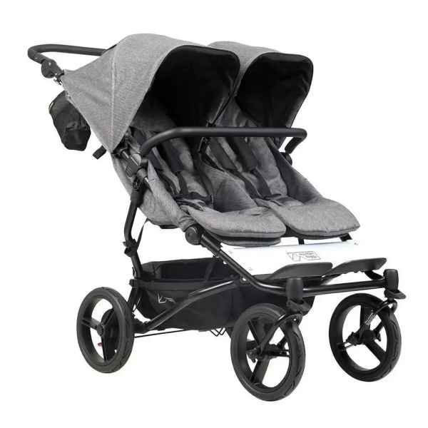 Бебешка количка за близнаци Mountain Buggy Duet Luxury Collection, Сива-xyR3O.jpg