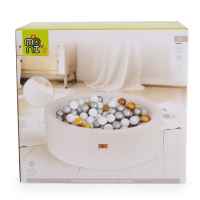 Мек басейн Moni Toys Boucle, с 200 топки сив-y02Hn.jpeg