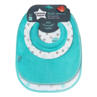 Комплект от 2 броя двустранни памучни лигавници Tommee Tippee Dribble Catcher-y4uks.png