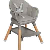 Столче за хранене 6в1 Kikka Boo Woody, Grey 2024-y7s1k.jpeg