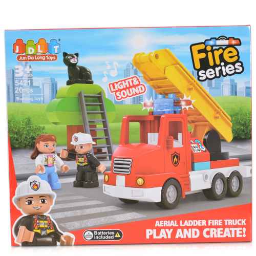 Конструктор JDLT Fire, 20 части